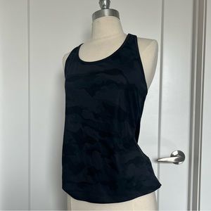 Camo Fitted Racerback Workout Tank